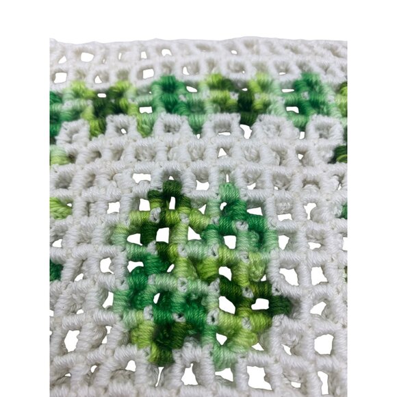 3D Vntg Crocheted Doily Trivet Coaster Hot Pad Potholder Home Table Decor - Picture 4 of 8